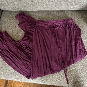 Purple hammer pants